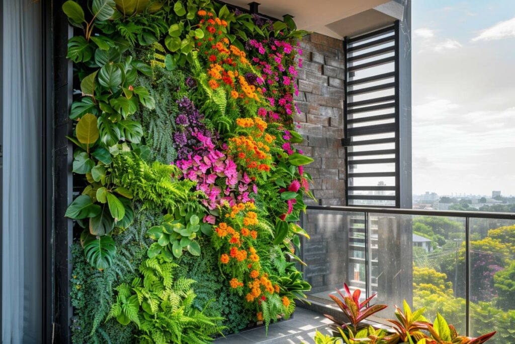 Jardins verticaux : solutions pour petits espaces et balcons